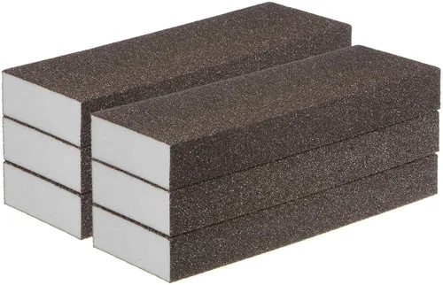 Miniatura 11 de HARFINGTON Bloques de esponja de lijado grueso, bloque de lijado de espuma de grano 80-100 para pulir la cocina de metal de madera de yeso