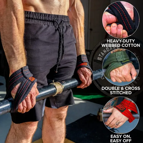Miniatura 4 de Serious Steel Fitness - Figura 8 - correas Correas para peso muerto Sogas para cargar