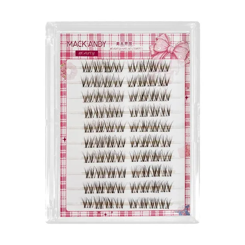 Miniatura 6 de Extensión de Pestañas DIY Efecto 3D Natural Individual 9/11/12mm Pestañas 80 Racimos Pestañas de Volumen Set Mixto, Extensión de Pestañas Caseras