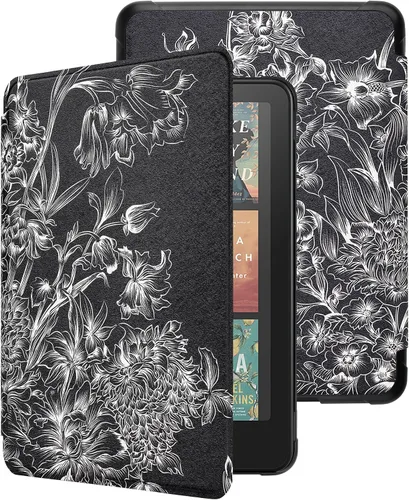 Miniatura 15 de WALNEW Funda para Kindle Paperwhite de 7" de 12ª generación 2024 y Kindle Colorsoft Signature Edition, funda protectora de piel sintética prémium