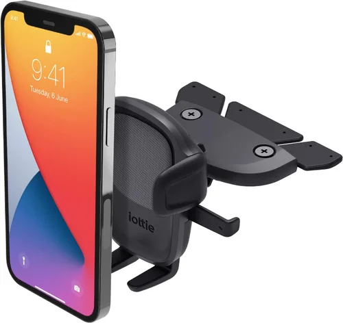 Miniatura 5 de Kenu Airframe Pro - Soporte universal para teléfono para automóvil + iOttie Easy One Touch 5 CD Ranura para teléfono