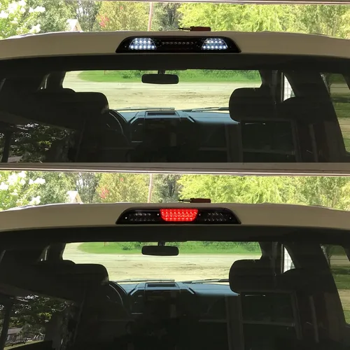 Miniatura 9 de Tercera luz de freno LED de lente ahumada compatible con F150 2015-2024, F250/F350/F450/F550 2017-2024, Ranger 2019-2024, 3ª lámpara de parada