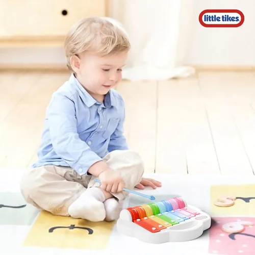 Miniatura 3 de Lollipop Little Tikes - Juguete xilófono 2 en 1 para niños pequeños, gira para tocar diferentes melodías - Diversión musical para niños pequeños