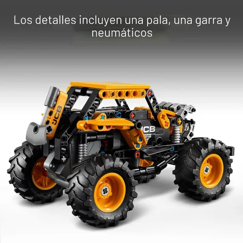 Miniatura 4 de LEGO Technic Monster Jam DIGatron Camión Monstruo de Arrastre y Retorno - Juguete de Construcción para Niños, Niños y Niñas, Mayores de 7 años