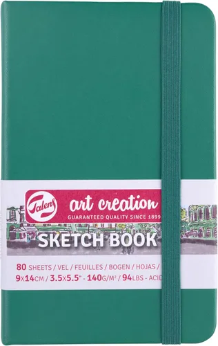 Miniatura 8 de Royal Talens T9314-111M 441769 Cuaderno de bocetos y libreta de dibujo Talens Art Creation 3.5 x 5.5 pulgadas (9 x 14 cm), Amarillo Dorado