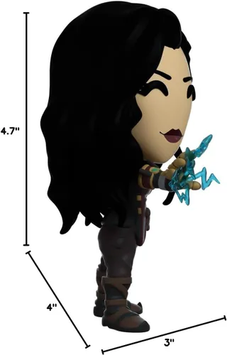 Miniatura 8 de Youtooz Asami Figura de vinilo de 4.7 pulgadas, figura coleccionable de la serie The Legend of Korra, juguete estilizado para fanáticos