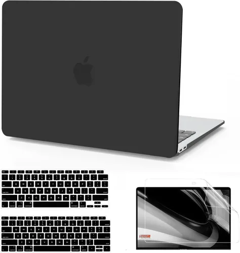 Miniatura 9 de B BELK Funda compatible con MacBook Air de 13 pulgadas 2022 2021 2020 2019 2018 A2337 M1 A2179 A1932 Touch ID, carcasa rígida de plástico mate