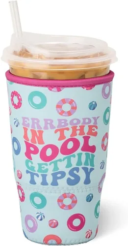 Miniatura 53 de Funda Swig Life para taza de café helado pequeña, funda estándar de 22oz para taza de café helado con asa, funda aislante de neopreno para mantener