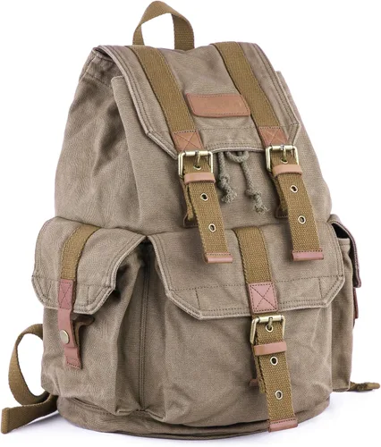 Miniatura 26 de Gootium 21101 - Mochila de lona gruesa de alta densidad