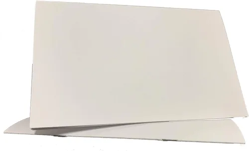 Miniatura 4 de Paquete de 100 libros en blanco para niños con cubierta blanca de 80 libras, 32 páginas sin rayas sin forro, con papel blanco de 24 libras de alta