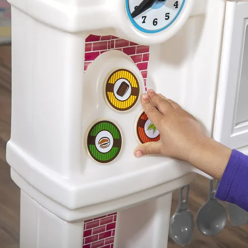 Miniatura 6 de Step2 Gran juego gourmet de plástico para niños pequeños cocina juego estación de trabajo