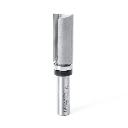 Miniatura 8 de Amana Tool 45460-3US Broca de enrutador con punta de carburo, plantilla de inmersión de recorte uniforme, ángulo de corte superior, 1/2 pulg.