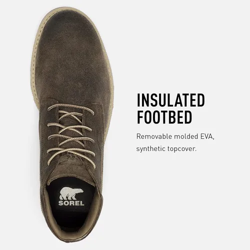 Miniatura 6 de SOREL Madson Chukka WP - Botas de gamuza impermeables para hombre, Marrón