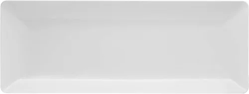 Miniatura 10 de Party Essentials N156621 - Bandejas elegantes de plástico para aperitivos/servir, 15.75" x 6", transparente, paquete de 6