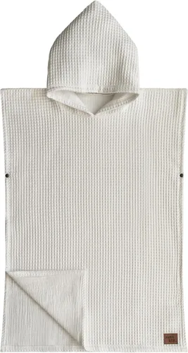 Miniatura 16 de Jade&Kai Toalla con capucha para bebés y niños pequeños, se ajusta a un poncho, gofre de algodón orgánico, ligera y absorbente, para baño, playa