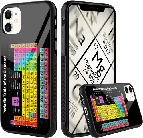 Miniatura 5 de The Cool Tabla Periódica de Elements - Fundas gráficas para iPhone 16 16E 15 14 13 12 11 Pro Max XR S25 S24 S23 S22 S21 FE Ultra Plus Note 20 A16