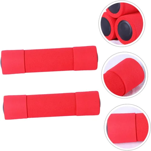 Miniatura 9 de Toyvian 2 mancuernas cubiertas de espuma para mujer, cómodas y antideslizantes, pesas de mano para tonificar los brazos, equipo de ejercicio en casa