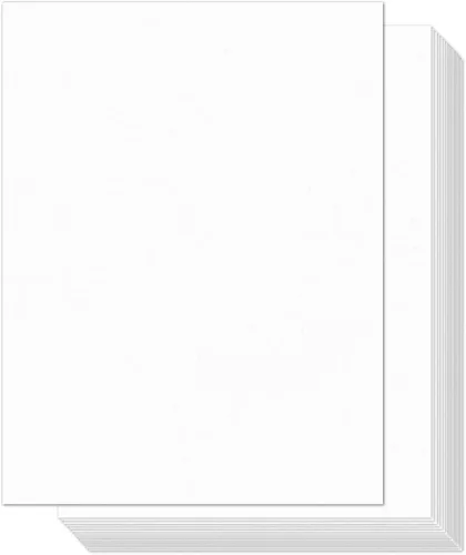 Miniatura 8 de YINUOYOUJIA 100 hojas de cartulina azul pastel de 8.5 x 11 pulgadas, papel de construcción de 92 libras para manualidades, tarjetas, invitaciones