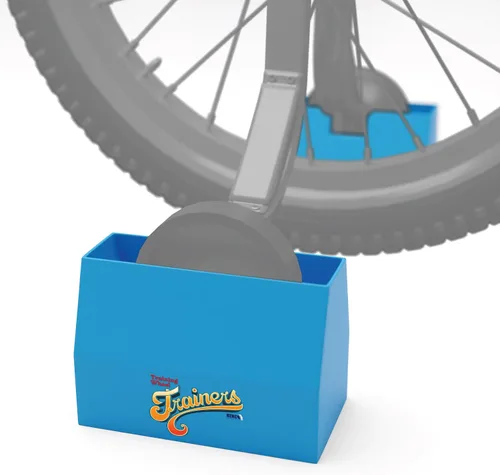 Miniatura 9 de Ruedas de Entrenamiento para Bicicleta Infantil - Soporte de Entrenador de Bicicleta Estacionaria para Niños con Ruedas de Entrenamiento