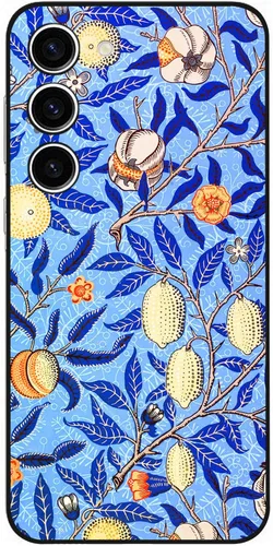 Miniatura 8 de Berkin Arts Funda compatible con Samsung Galaxy S22 Ultra, funda de silicona Art Nouveau Floral Flower (Clematis by Alphonse Mucha)