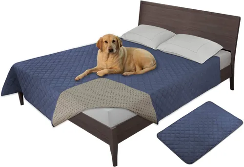 Miniatura 26 de Easy-Going - Funda impermeable 100% para cama de perro, manta antideslizante para mascotas para muebles, funda lavable para sofá, funda de repuesto