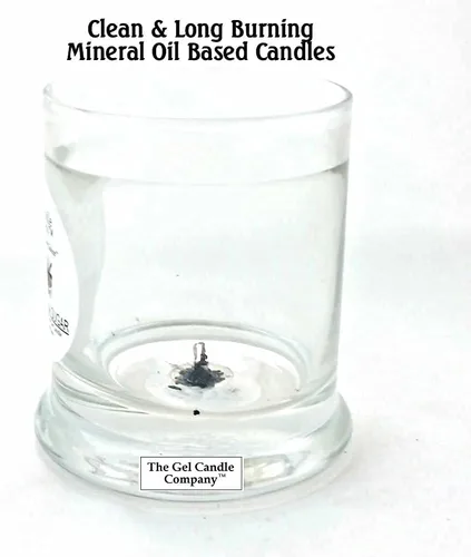 Miniatura 5 de Plumeria - Aceite mineral perfumado a base de hasta 120 horas de 8 onzas, tarro decorativo que se quema limpio e incluso por The Gel Candle Company