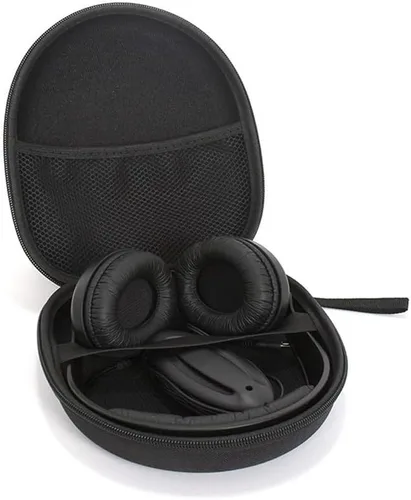 Miniatura 8 de Bolsa de almacenamiento de auriculares negro Auriculares universales Caja de transporte duro Caja de auriculares