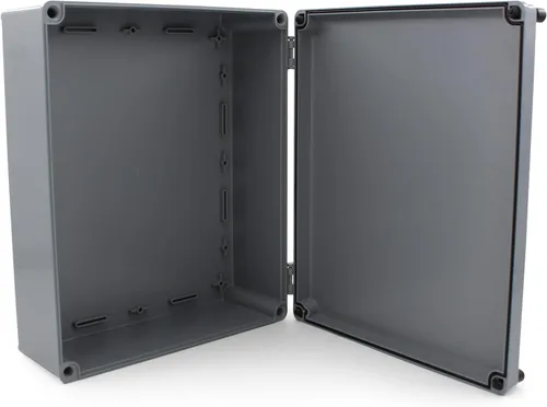 Miniatura 10 de Caja de conexiones eléctricas resistente a la intemperie de 4 x 4 x 2.4 pulgadas, carcasa impermeable IP65 para exteriores, plástico
