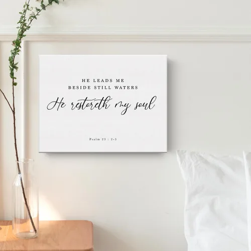 Miniatura 5 de Lienzo inspirador cristiano para pared, 11.5 x 15 pulgadas, enmarcado, pintura religiosa, versículo de las Escrituras, decoración de pared