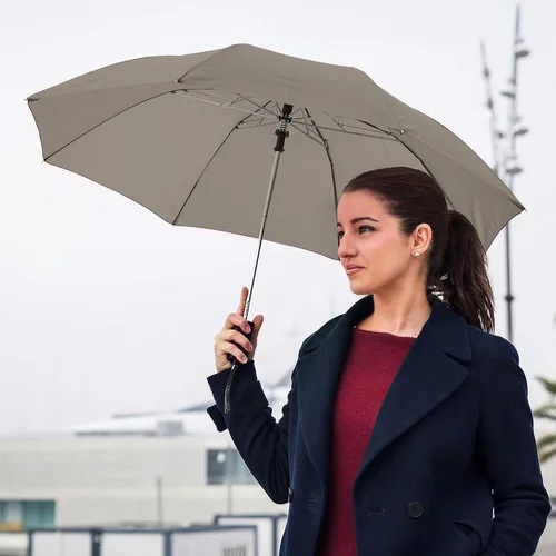 Miniatura 48 de STROMBERGBRAND UMBRELLAS The Spectrum Popular Style - Paraguas de viaje compacto de 42 pulgadas para lluvia, viento y sol, resistente y ligero