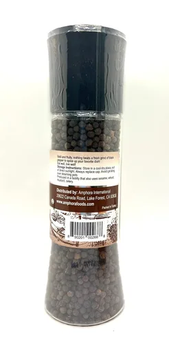 Miniatura 2 de AMPHORA PEPPERMAILLOS NEGRO KOSHER CON MOLINO - 6.16 OZ (175 GR)