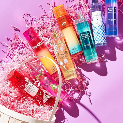 Miniatura 5 de Fragancia en bruma de Bath & Body Works, gasa rosada, 8 onzas