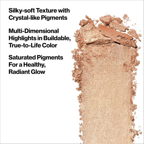 Miniatura 3 de Revlon Maquillaje iluminador, maquillaje facial en polvo prismático Skin Lights, brillo natural, acabado brillante, 201 Daybrak Glimmer, 0.28 onzas