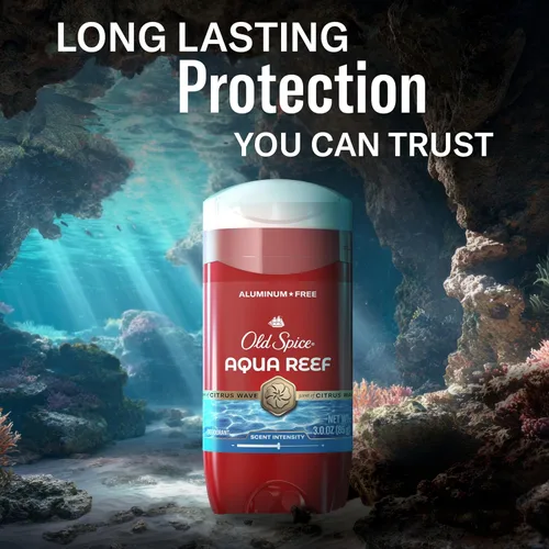 Miniatura 7 de Old Spice Desodorante sin aluminio para hombres, protección contra olores 24/7, frescura 24/7 y aroma duradero, se aplica limpio, 3.0 oz