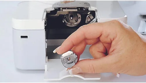 Miniatura 2 de Janome Máquina de coser y acolchar de puntada recta 1600P QC – Extra alta velocidad 1600 puntadas por minuto, máquina de coser industrial resistente