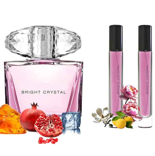 Equivalence Aroma inspirado en cristal brillante | Fragancia cítrica floral para ella | Elegante aroma de larga duración | Perfume de tamaño de