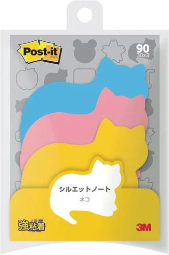 Miniatura 12 de Post-it SSS-YA2 Notas adhesivas fuertes, diseño de silueta, hortensia 2.7 x 2.7 pulgadas (2.717 x 2.717 in), 30 hojas x 3 almohadillas