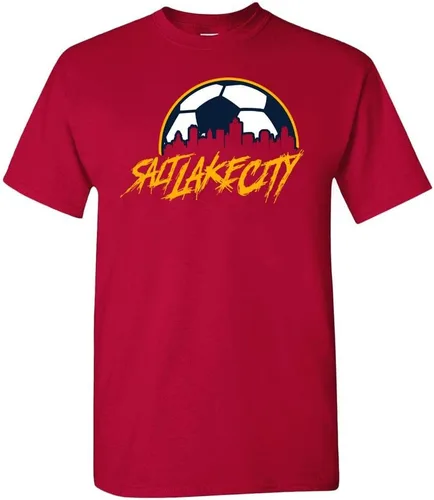 Miniatura 10 de Xtreme Apparrel Camiseta Team City Skyline para los aficionados al fútbol New York - Camisa azul marino