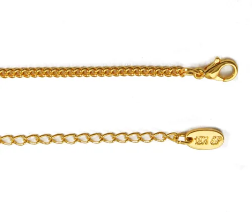Miniatura 6 de Collar con nombre "Jazmin" - Chapado en oro amarillo de 18 quilates