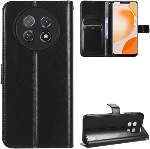 Miniatura 43 de Funda para Honor X50i, funda de cuero con tapa para Honor X50i 5G CRT-AN00 Case Gold Oro