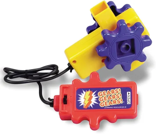 Miniatura 6 de Learning Resources Gears! Gears! Gears! Dizzy Fun Land, juego de juguetes de engranajes motorizados, engranajes para niños, ingeniería para niños