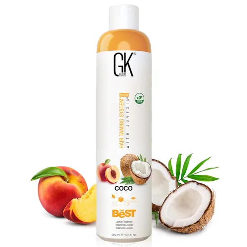 Miniatura 10 de GK HAIR Global Keratin The Best ACAI (33.8 onzas líquidas/33.8 fl oz) Tratamiento capilar de queratina alisadora – Alisado profesional brasileño