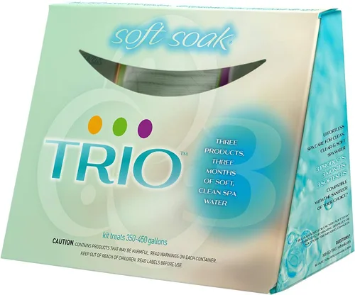 Miniatura 2 de SpaGuard 43200 Trio Spa y Jacuzzi Kit de ablandamiento de agua premedido de 3 meses