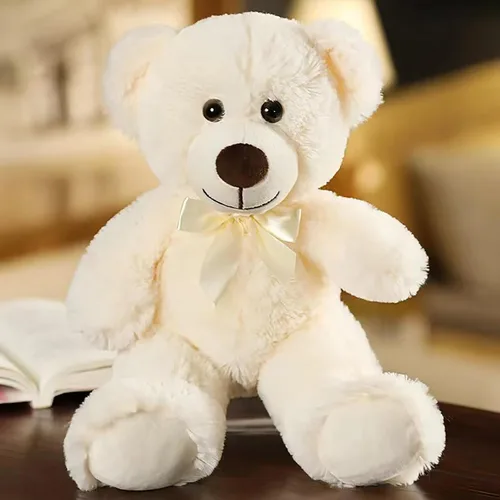Miniatura 2 de Juguete de Peluche de Oso Teddy, Oso Teddy de Peluche de 13.5 Pulgadas, Animal de Peluche de Cumpleaños para Niños y Niñas Amigas