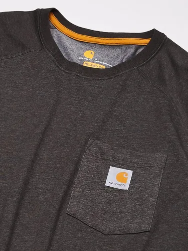 Miniatura 2 de Carhartt Men's Force Relaxed Fit Midweight Short Sleeve Pocket T-Shirt (100410 Prev. Delmont)