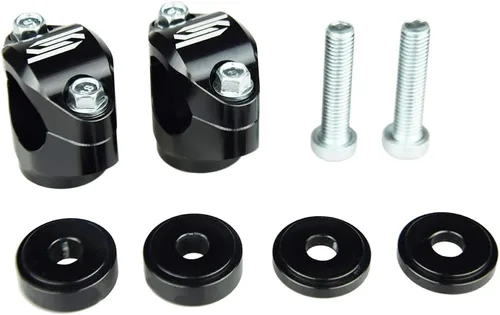 Miniatura 4 de SCAR Kit de elevador de manillar universal Ø Diámetro 22mm 7/8" Monturas de barra Abrazadera Dirtbike Motocicleta Moto Cross Enduro Quad Moto