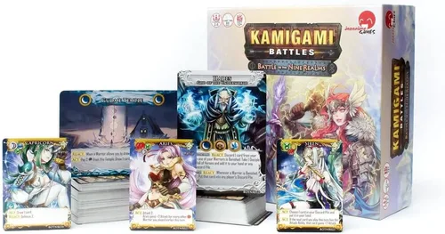 Miniatura 3 de Japanime Games Batallas Kamigami: Batalla de los Nueve Reinos Elige a tu Dios/Diosa favorita y lucha por tu panteón favorito Juego de cartas