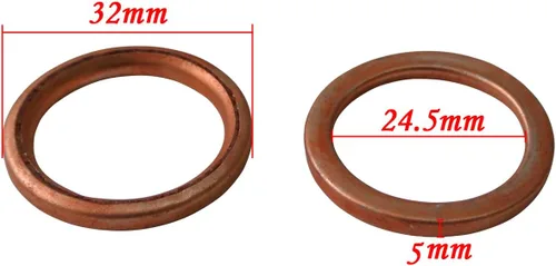 Miniatura 4 de JRL Pit Dirt Bike Escape Crush Junta 50cc 110cc 125cc 140cc 150cc 160cc 1.260x0.965 in