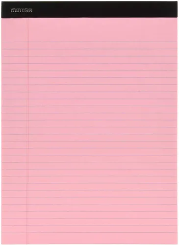 Miniatura 7 de Mintra Office - Blocs de notas tamaño legal, ((Versión básica 6pk - (Versión en colores pastel #2), 8.5 x 11 pulgadas, renglones anchos)) Pastel v2