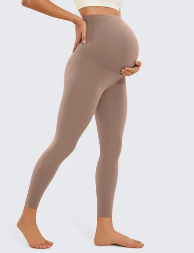 Miniatura 3 de CRZ YOGA Butterluxe - Leggings de maternidad para mujer, sobre el vientre, 25 pulgadas, pantalones suaves para entrenamiento, yoga, embarazo